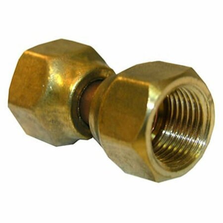 WOOD PRODUCTS MANUFACTURERS 0.375 in. Brass Female Flare Swivel, 6PK 207960